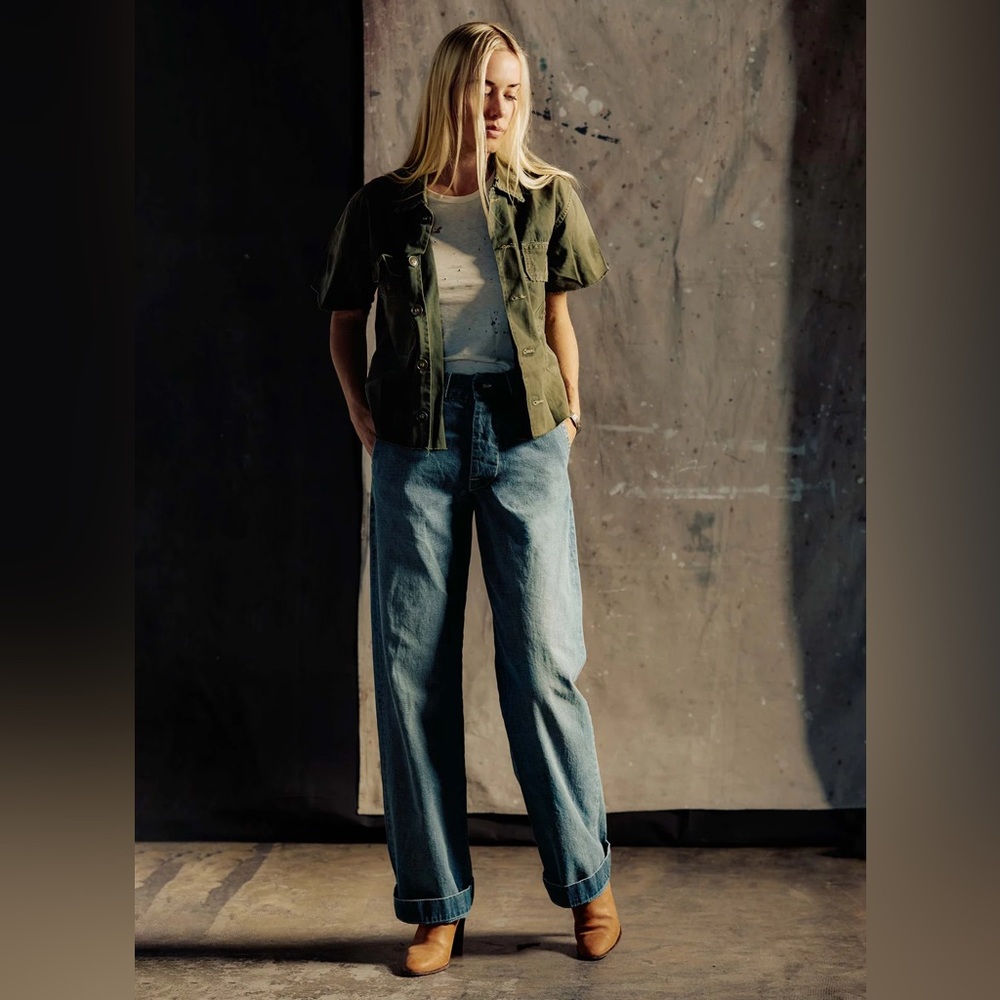 NWT Imogene + Willie Kate Eames Wide Leg Trouser Jeans 30